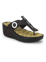 Load image into Gallery viewer, ADDA GLAMOUR-1 Solid Wedges For Women