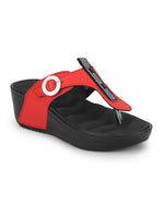 Load image into Gallery viewer, ADDA GLAMOUR-1 Solid Wedges For Women