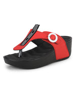 Load image into Gallery viewer, ADDA GLAMOUR-1 Solid Wedges For Women