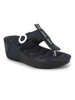 Load image into Gallery viewer, ADDA GLAMOUR-1 Solid Wedges For Women