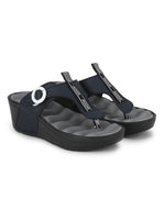 Load image into Gallery viewer, ADDA GLAMOUR-1 Solid Wedges For Women