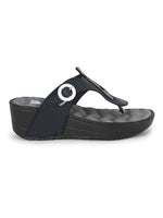 Load image into Gallery viewer, ADDA GLAMOUR-1 Solid Wedges For Women