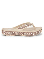 Load image into Gallery viewer, ADDA QUEEN-2 Geometric Thong Flip-flop For Women