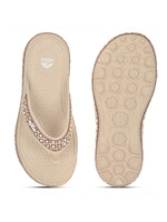 Load image into Gallery viewer, ADDA QUEEN-2 Geometric Thong Flip-flop For Women