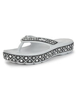 Load image into Gallery viewer, ADDA QUEEN-2 Geometric Thong Flip-flop For Women