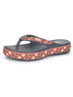 Load image into Gallery viewer, ADDA QUEEN-2 Geometric Thong Flip-flop For Women