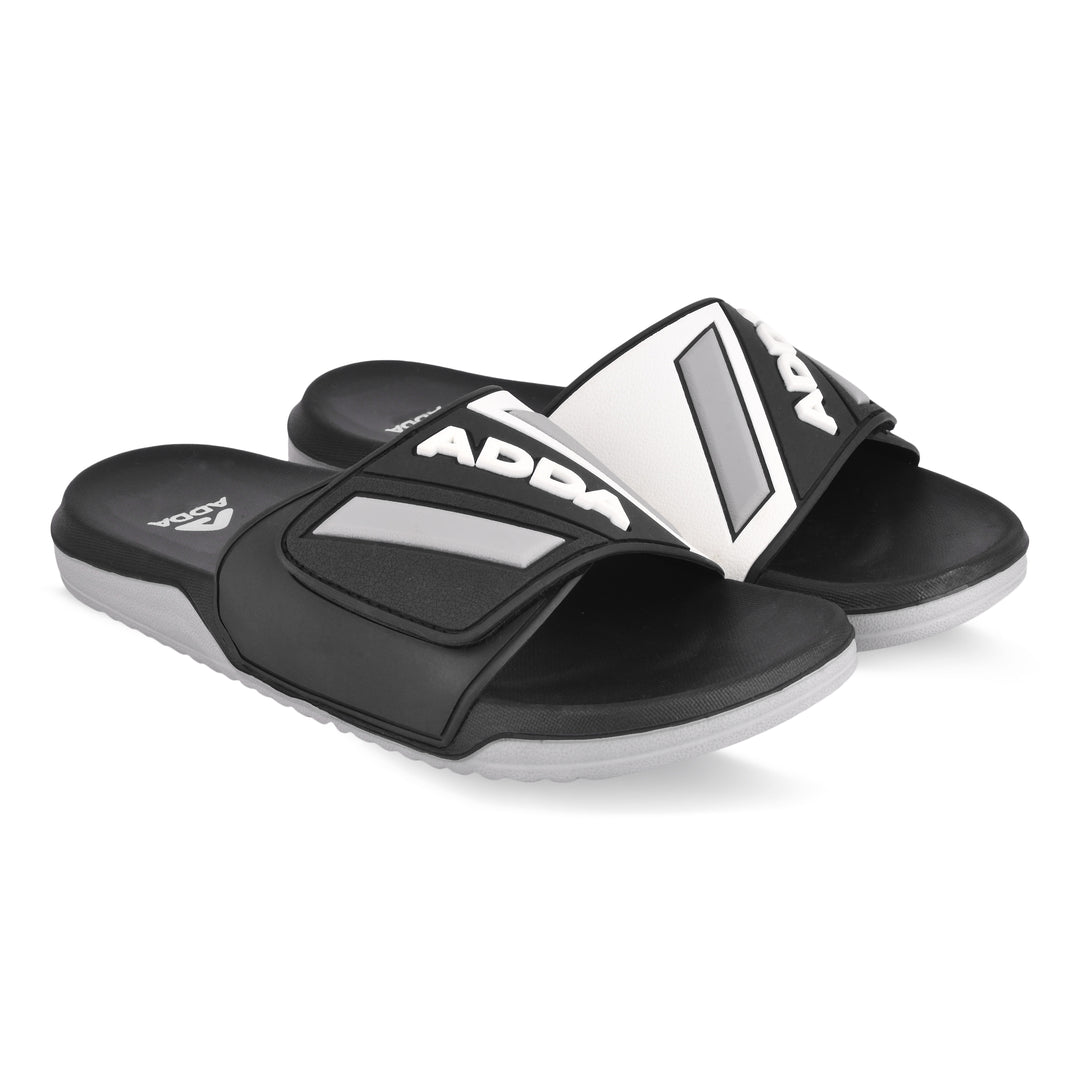 ADDA TRIBER-1 Striped Slide For Men