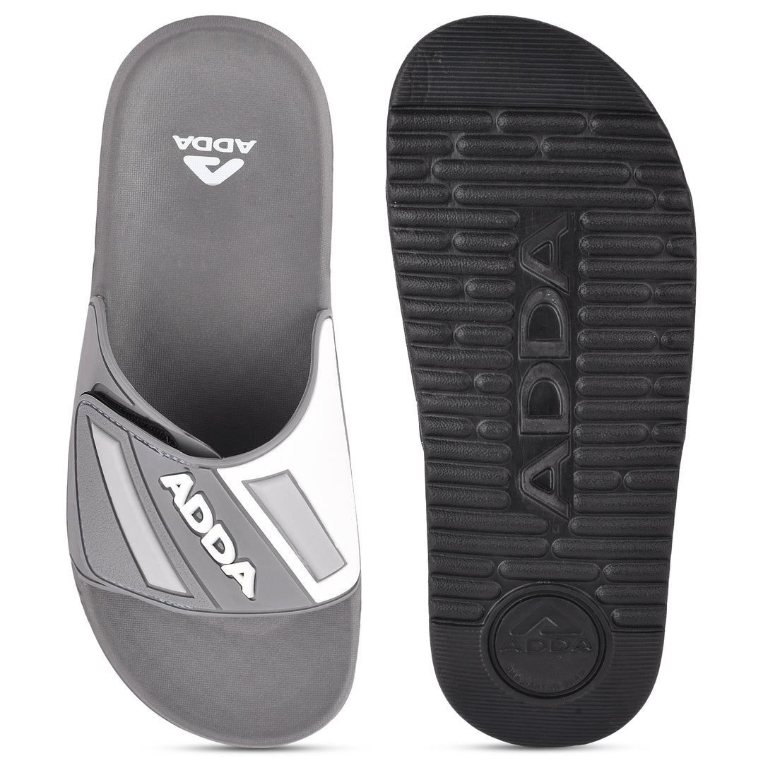 ADDA TRIBER-1 Striped Slide For Men