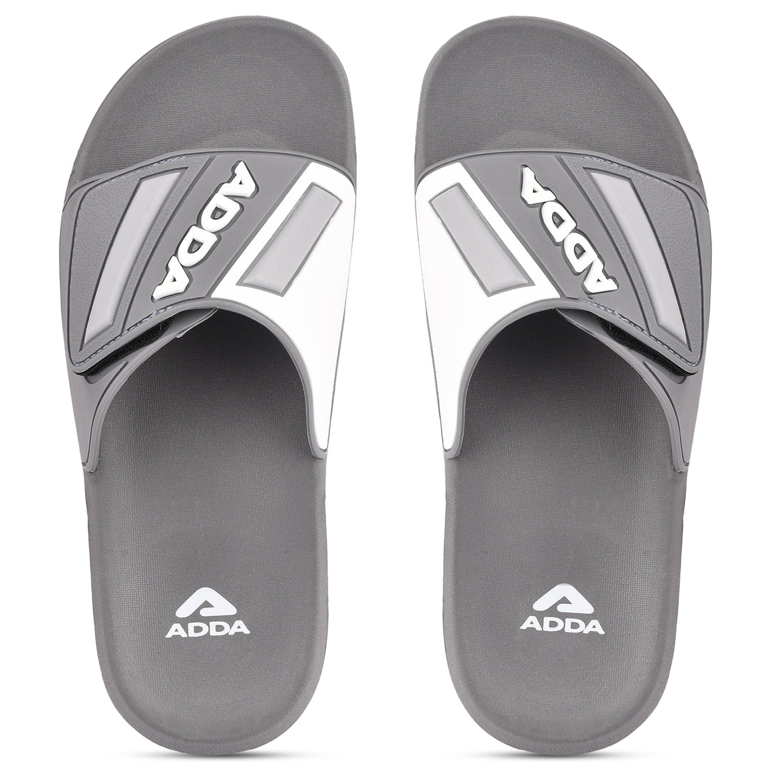 ADDA TRIBER-1 Striped Slide For Men