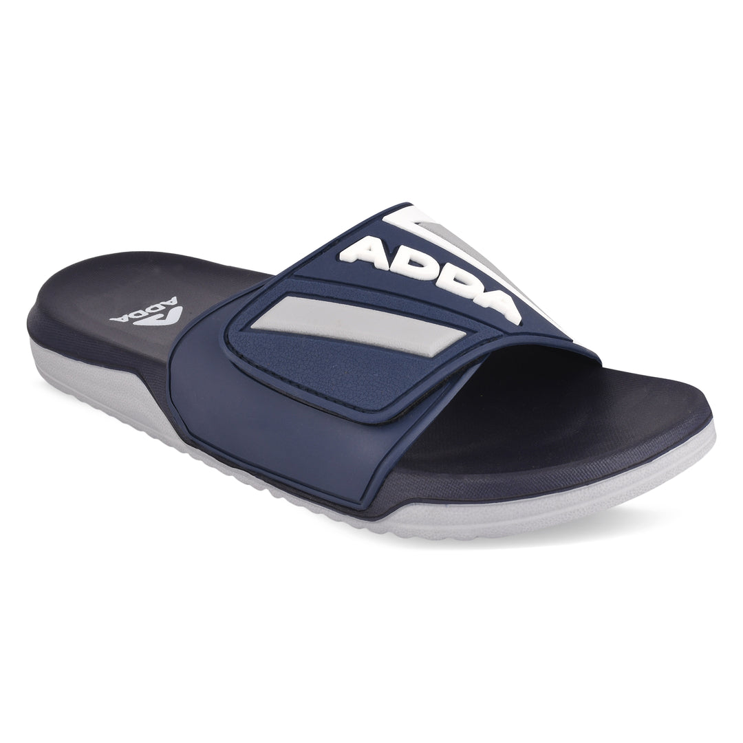 ADDA TRIBER-1 Striped Slide For Men