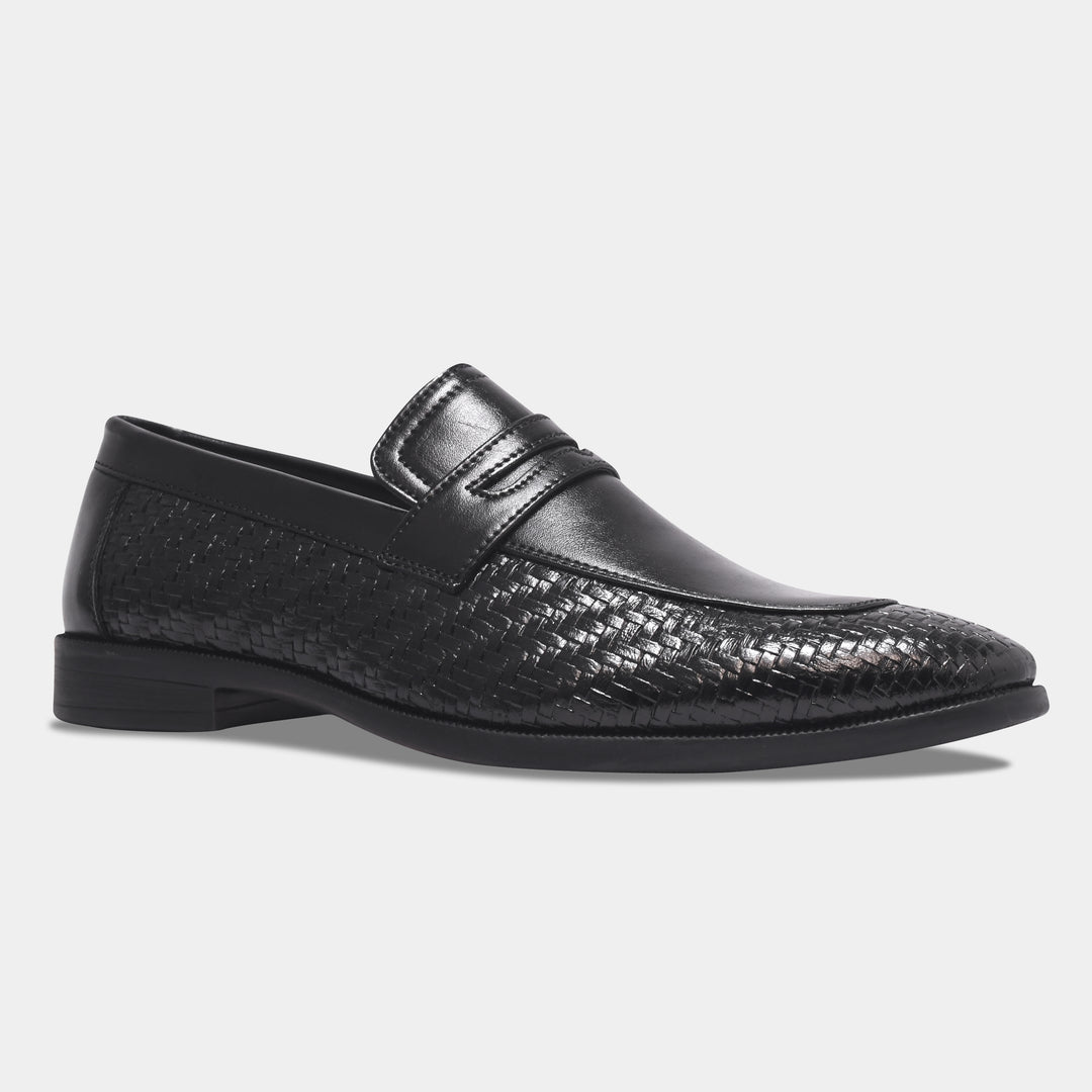 Rosetto Romero Vanguard Premium Woven Penny Loafers For Men