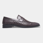 Load image into Gallery viewer, Rosetto Romero Vanguard Premium Woven Penny Loafers For Men