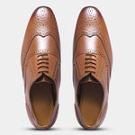 Load image into Gallery viewer, WAVEWALKER Alpha Refined Craftsmanship Lace-Up Brogue Shoes For Men