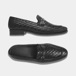 Load image into Gallery viewer, WAVEWALKER Blaze Handcrafted Woven Penny Loafers For Men