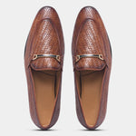 Load image into Gallery viewer, WAVEWALKER Blaze Handcrafted Woven Penny Loafers For Men