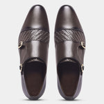 Load image into Gallery viewer, WAVEWALKER Steel Polished & Bold Double Monk Strap For Men
