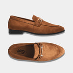 Load image into Gallery viewer, WAVEWALKER CRANE Men Black Classic Suede Loafers