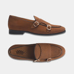 Load image into Gallery viewer, WAVEWALKER CAPTAIN Men Black Classic Suede Loafers