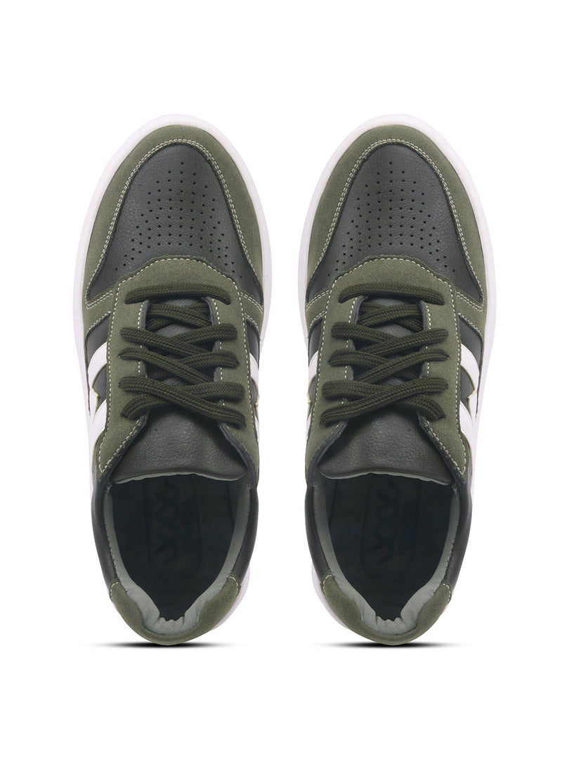 WAVEWALKER KILLER-3 Men Faux Leather Blue Casual Lace-Ups Shoes