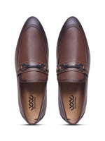 Load image into Gallery viewer, WAVEWALKER TINNY Men Black Leather Slip-On Loafers