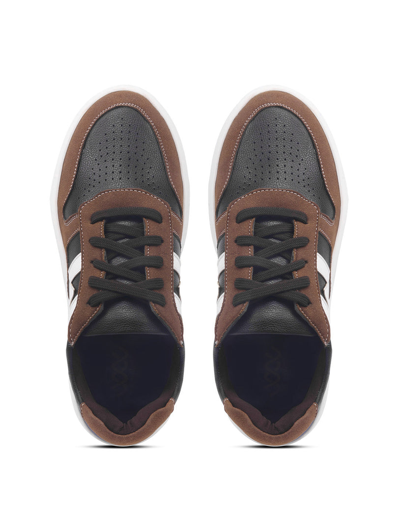 WAVEWALKER KILLER-3 Men Faux Leather Blue Casual Lace-Ups Shoes