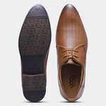Load image into Gallery viewer, WAVEWALKER CREW Men Faux Leather Black Formal Lace-Ups Shoes