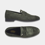 Load image into Gallery viewer, WAVEWALKER CHARGE Men Black Classic Suede Loafers