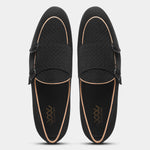 Load image into Gallery viewer, WAVEWALKER CAPTAIN Men Black Classic Suede Loafers