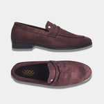Load image into Gallery viewer, WAVEWALKER CHARGE Men Black Classic Suede Loafers