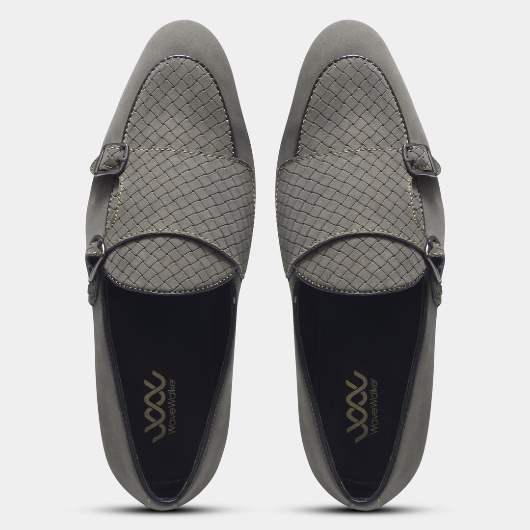 WAVEWALKER CAPTAIN Men Black Classic Suede Loafers
