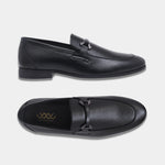 Load image into Gallery viewer, WAVEWALKER AMAZE Men Faux Leather Black Slip-On Loafers