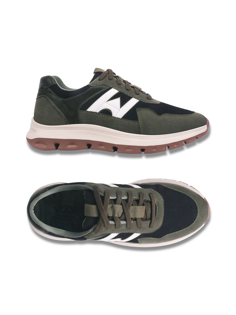 WAVEWALKER KILLER-2 Men Faux Leather Blue Casual Lace-Ups Shoes