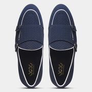 WAVEWALKER CAPTAIN Men Black Classic Suede Loafers