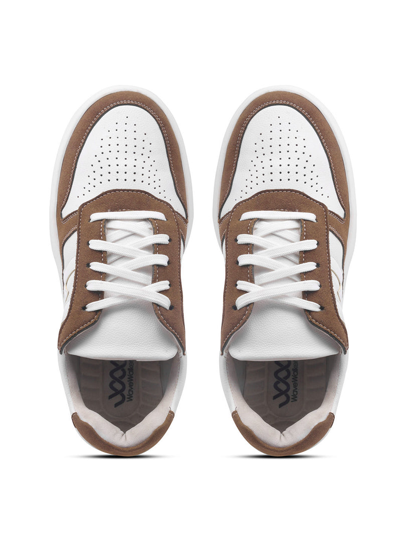 WAVEWALKER KILLER-3 Men Faux Leather Blue Casual Lace-Ups Shoes
