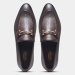Load image into Gallery viewer, WAVEWALKER RELAX Men Faux Leather Black Slip-On Loafers