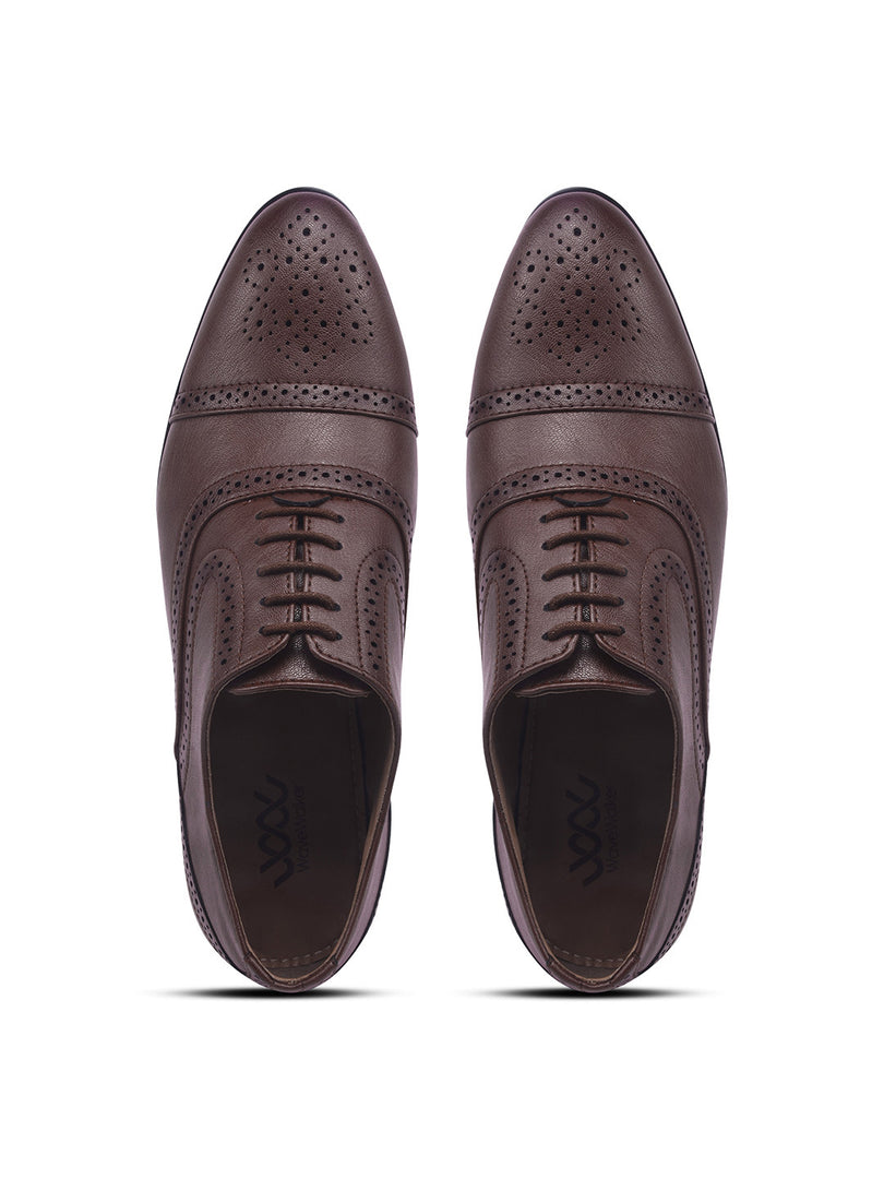 WAVEWALKER ALPHA-2 Refined Craftsmanship Lace-Up Brogue Shoes For Men