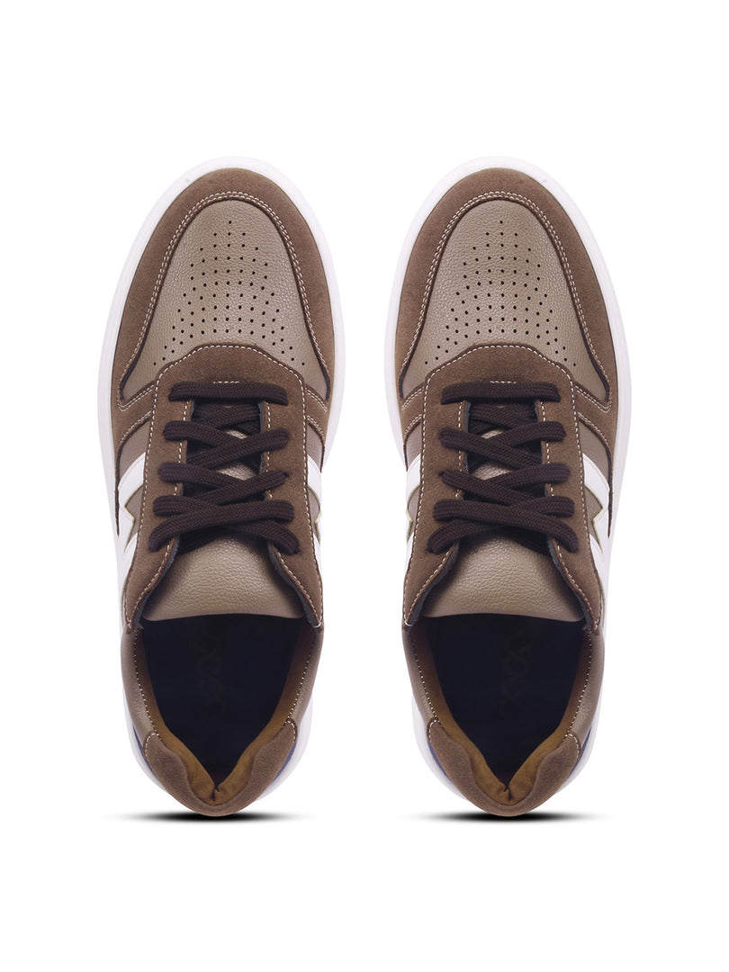 WAVEWALKER KILLER-3 Men Faux Leather Blue Casual Lace-Ups Shoes