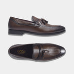 Load image into Gallery viewer, WAVEWALKER EASY Men Faux Leather Black Slip-On Loafers