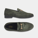Load image into Gallery viewer, WAVEWALKER CRANE Men Black Classic Suede Loafers