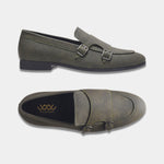 Load image into Gallery viewer, WAVEWALKER AXIS Men Beige Classic Suede Loafers