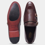 Load image into Gallery viewer, WAVEWALKER INFINITY Men Faux Leather Black Slip-On Loafers