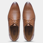 Load image into Gallery viewer, WAVEWALKER CREW Men Faux Leather Black Formal Lace-Ups Shoes