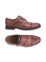 Load image into Gallery viewer, WAVEWALKER JAMES Men Premium Double Monk Strap Formal Shoes