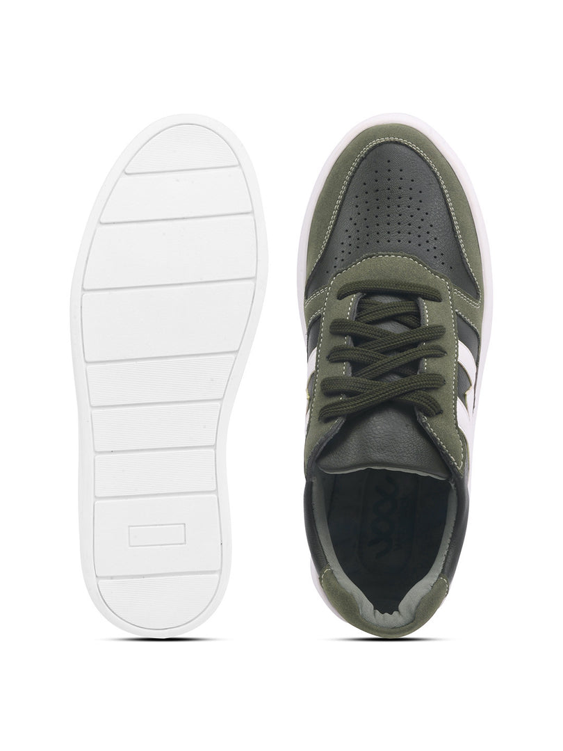 WAVEWALKER KILLER-3 Men Faux Leather Blue Casual Lace-Ups Shoes