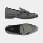 Load image into Gallery viewer, WAVEWALKER CAPTAIN Men Black Classic Suede Loafers