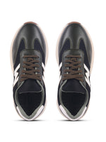 Load image into Gallery viewer, WAVEWALKER KILLER-1 Men Faux Leather Blue Casual Lace-Ups Shoes
