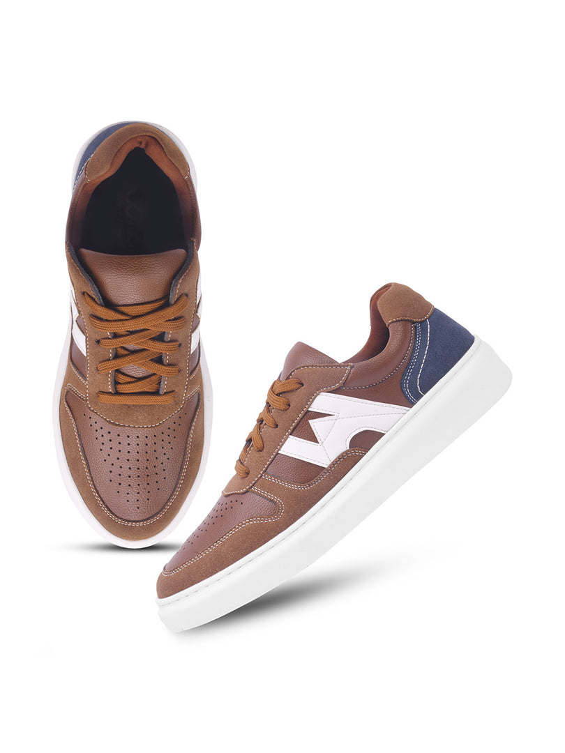 WAVEWALKER KILLER-3 Men Faux Leather Blue Casual Lace-Ups Shoes