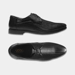 Load image into Gallery viewer, WAVEWALKER CREW Men Faux Leather Black Formal Lace-Ups Shoes