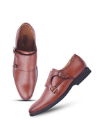 Load image into Gallery viewer, WAVEWALKER JUSTIN Men Premium Double Monk Strap Formal Shoes