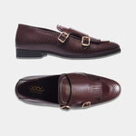 Load image into Gallery viewer, WAVEWALKER INFINITY Men Faux Leather Black Slip-On Loafers